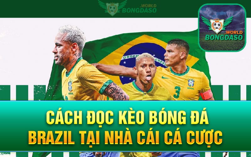 Cách đọc kèo bóng đá Brazil tại nhà cái cá cược