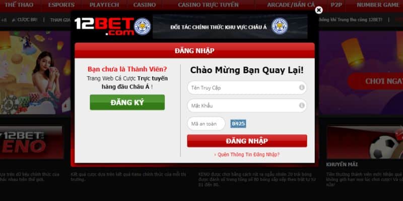 Cách chơi game lô đề tại 12bet 